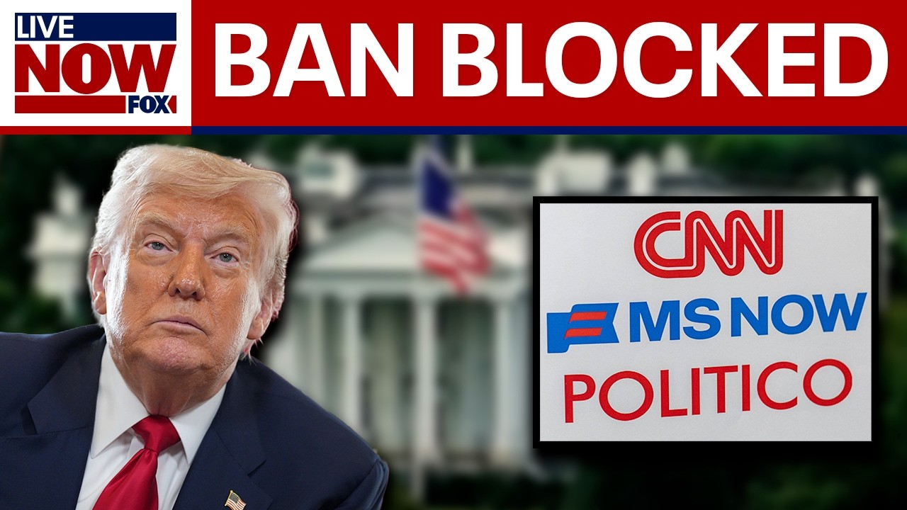 BREAKING: Judge orders Trump to restore access to CNN, MS NOW, Politico