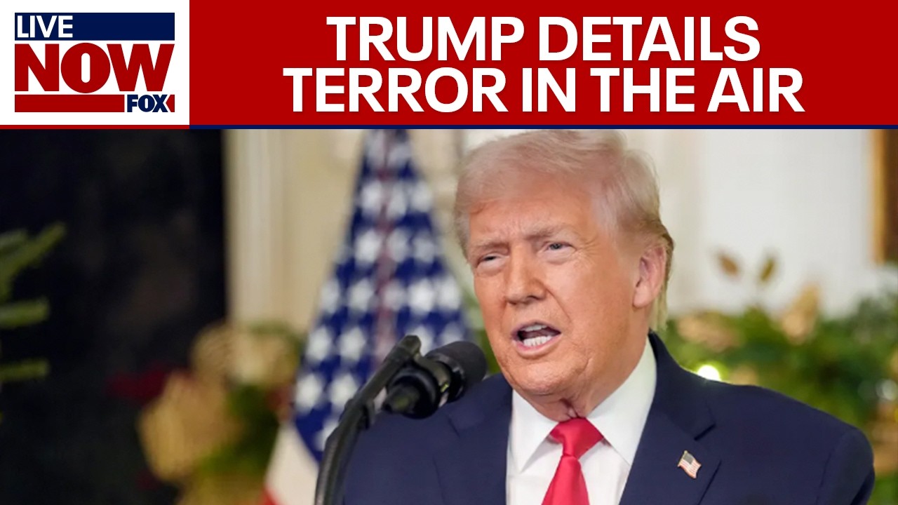 BREAKING: President Trump speaks on Dubai-Tel Aviv mid-air terror attack flight
