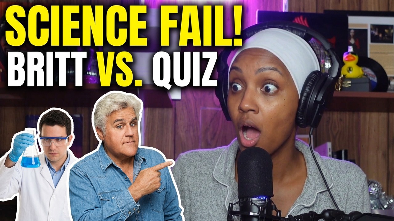 Britt Tried To Pass Jay Leno’s Science Quiz