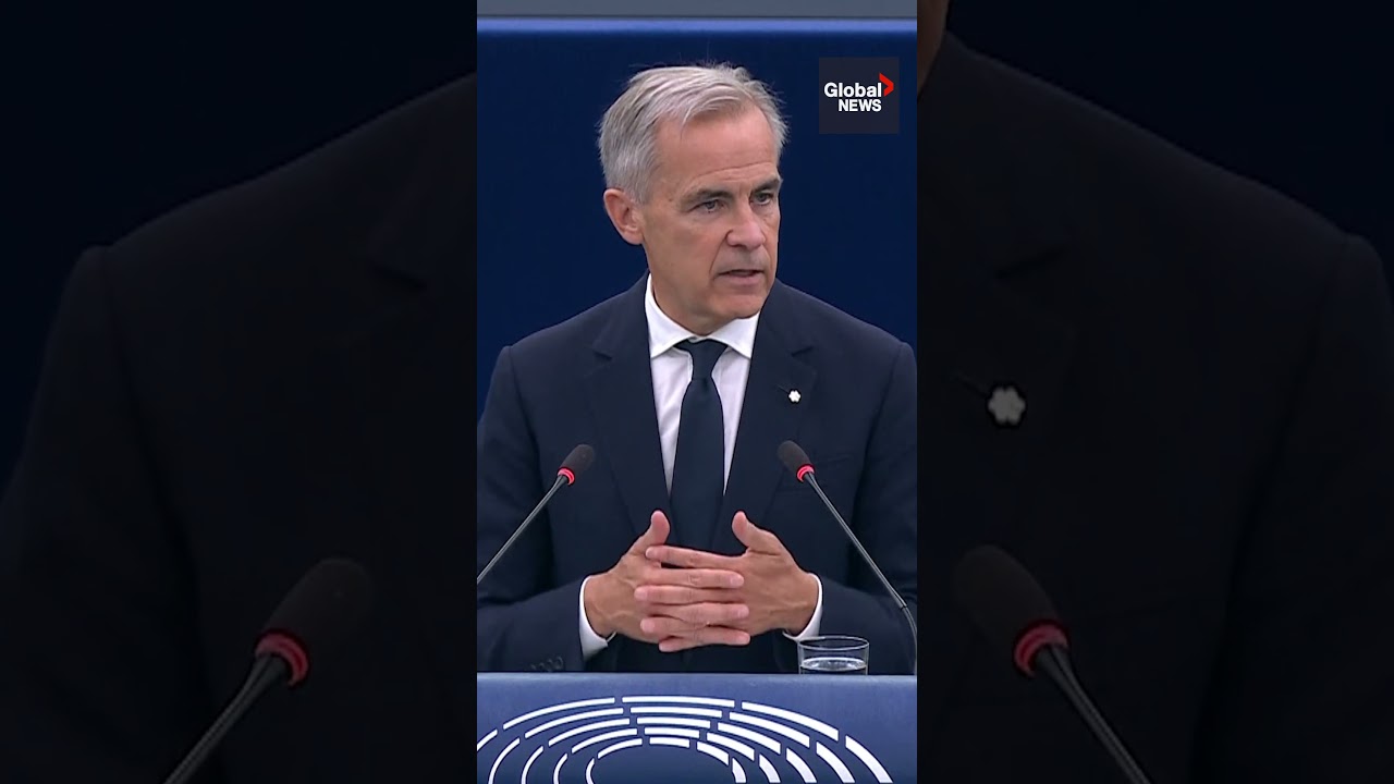 Carney jokes he’s not proposing “3rd bloc” with “better manners” after welcoming new EU partnership
