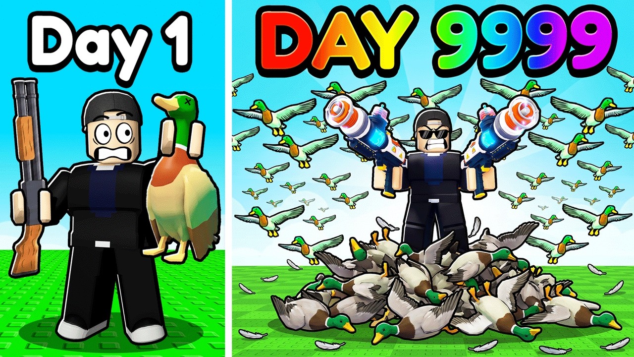 Catching 1 BILLION DUCKS in Roblox