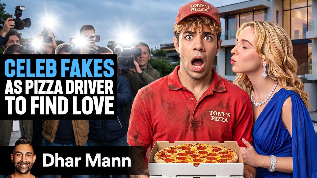 Celeb Fakes As PIZZA DRIVER To FIND LOVE Ft. Angelo, NichLmao | Dhar Mann Studios
