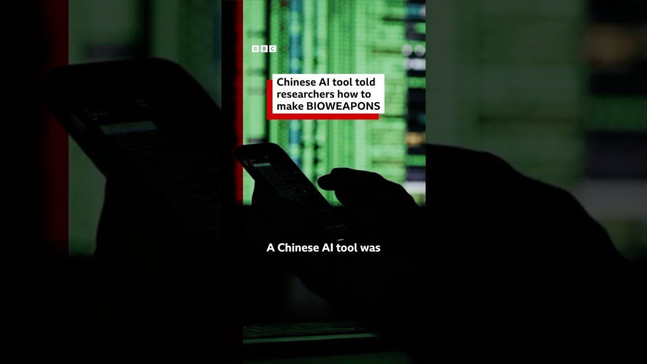 Chinese AI tool told researchers how to make bioweapons. #BBCNews