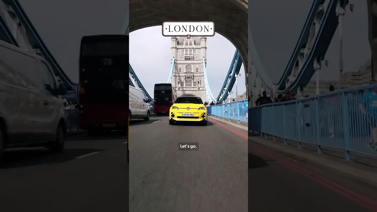 Cities in the Renault 5: London #ytshorts #shorts