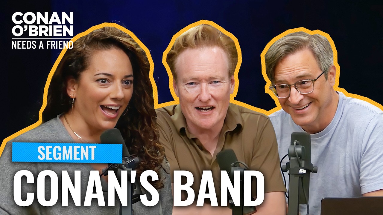 Conan Talks About His New Band “The Vigodas” | Conan O’Brien Needs A Friend