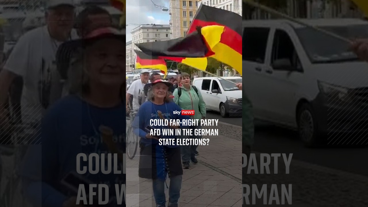 Could far right party AfD win in the German state elections?