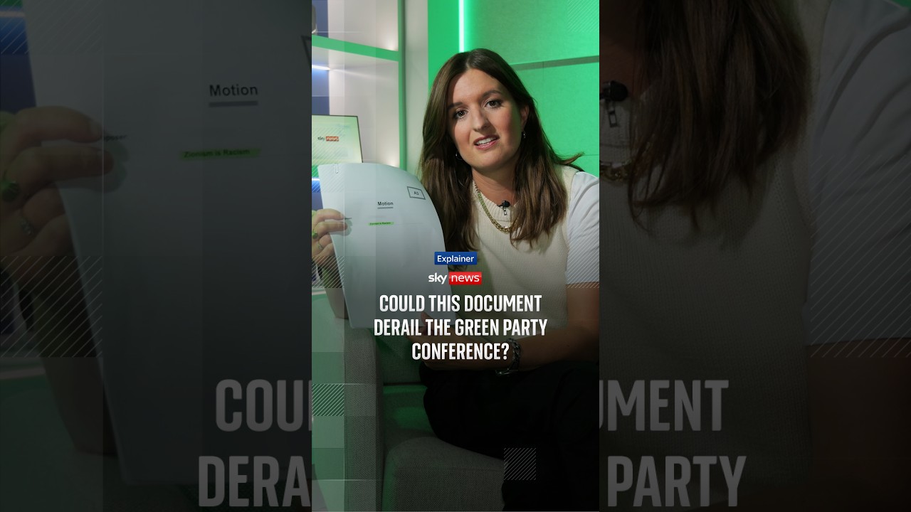 Could this document derail the Green Party Conference?