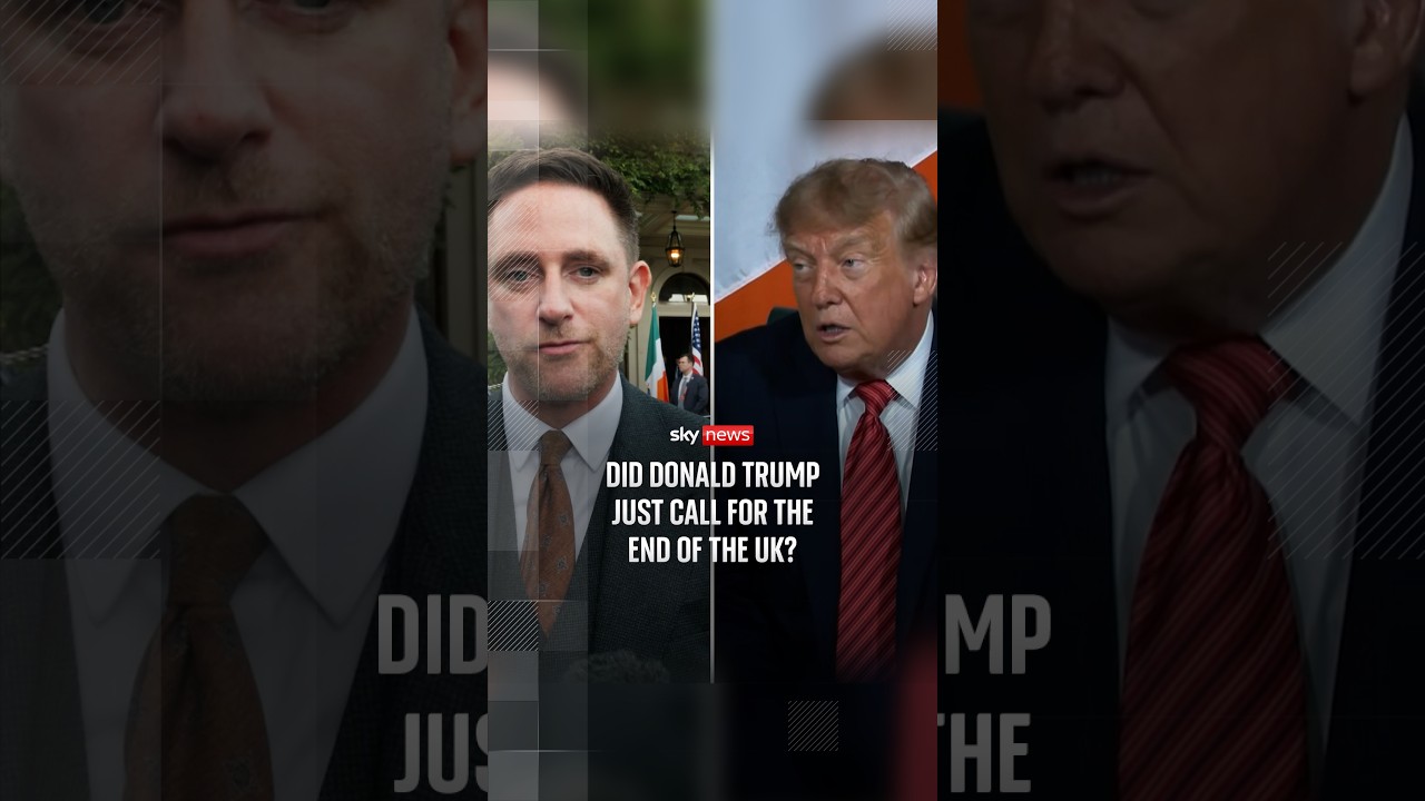 Did Donald Trump just call for the end of the UK?