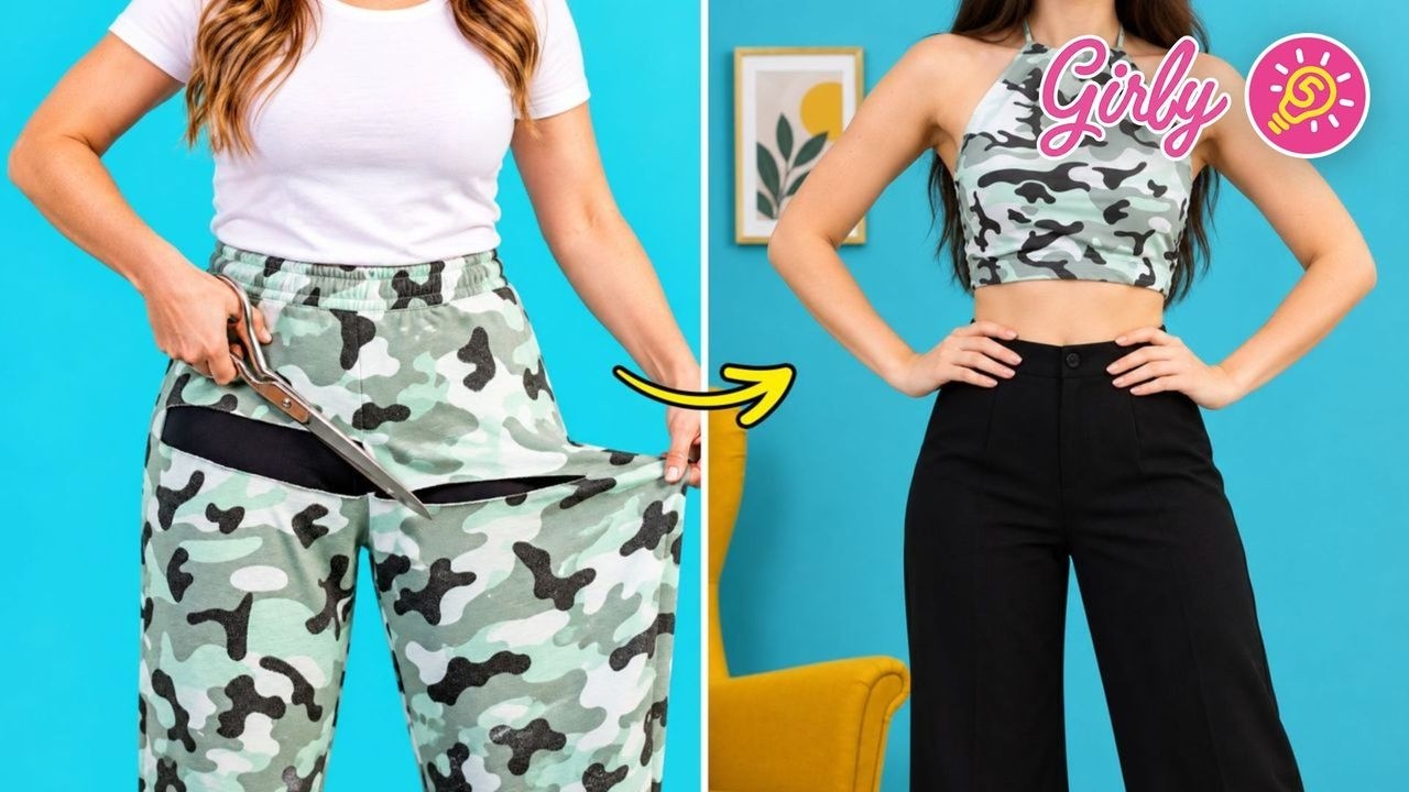 ✨ DIY Fashion Hacks to Customize Your Entire Wardrobe by 5-Minute Crafts DIY