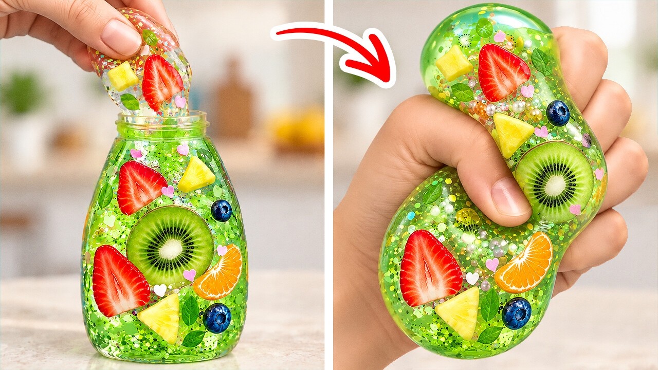 🤩 DIY FIDGETS That Are So Satisfying! 🌀 Slime, Crafts & More