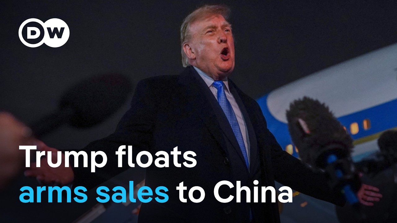 Does Trump see Taiwan arms sales as a bargaining chip with China? | DW News