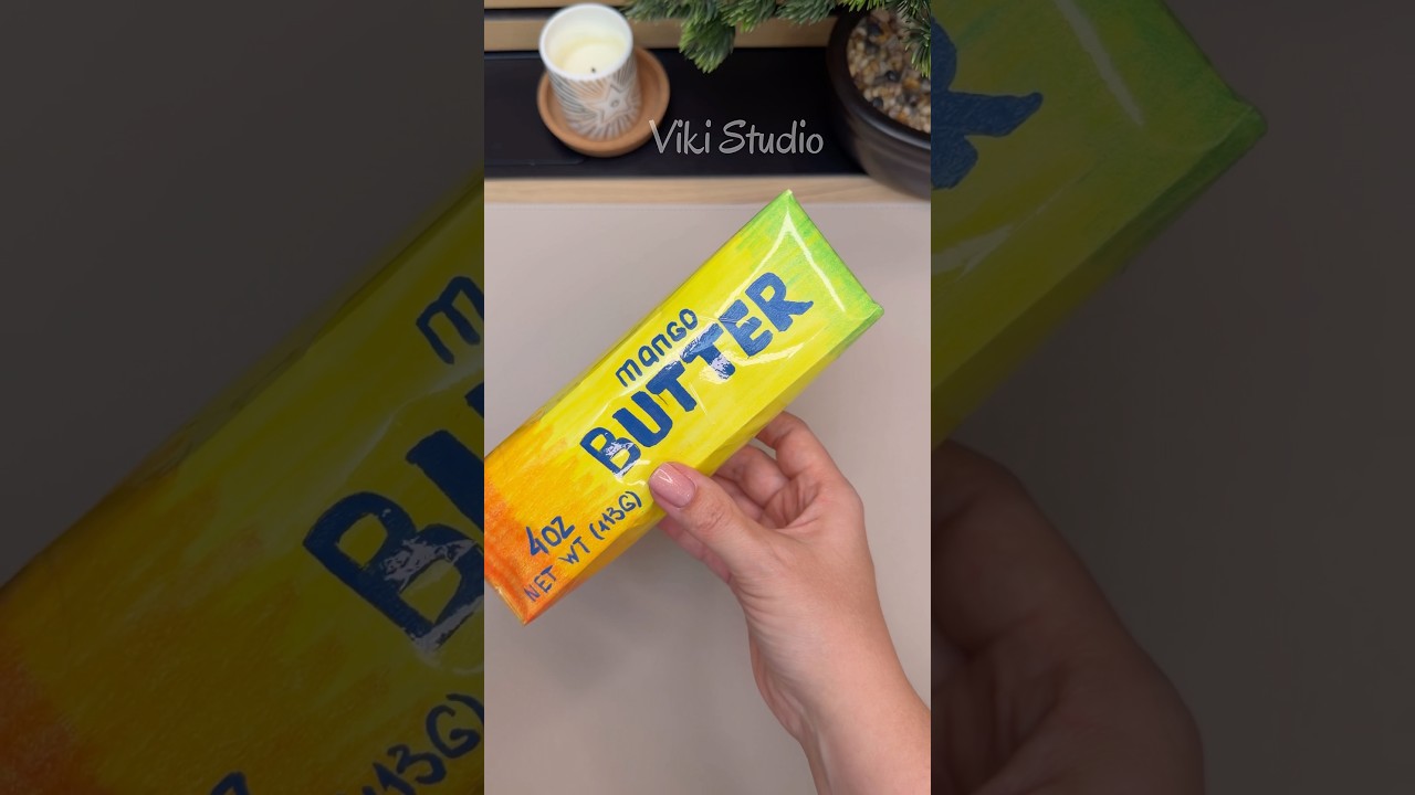 Easy DIY Butter Squishy 🧈✨ So Easy & Satisfying!