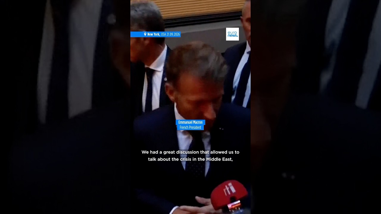 Emmanuel Macron said a “very constructive” meeting with US President