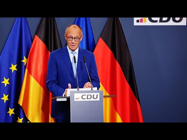 Exit polls show Merz’s party suffering heavy losses in 2 German state elections