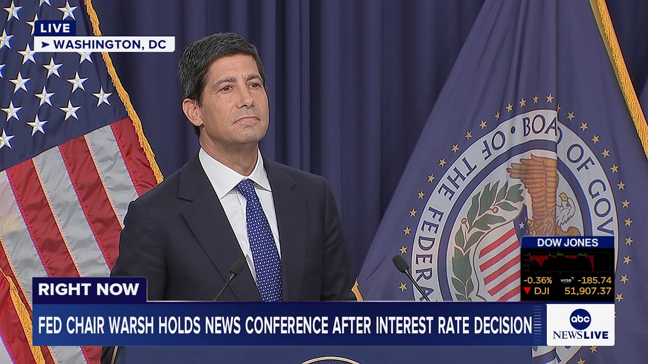Federal Reserve Chair Kevin Warsh holds news conference