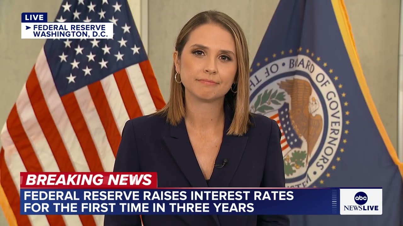 Federal Reserve raises interest rates for the first time since 2023