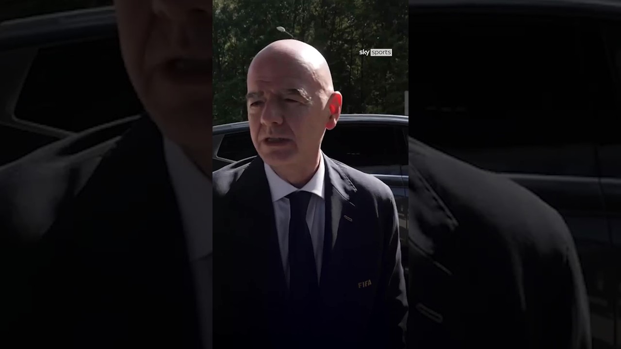 FIFA president Gianni Infantino won’t be drawn on questions about his future
