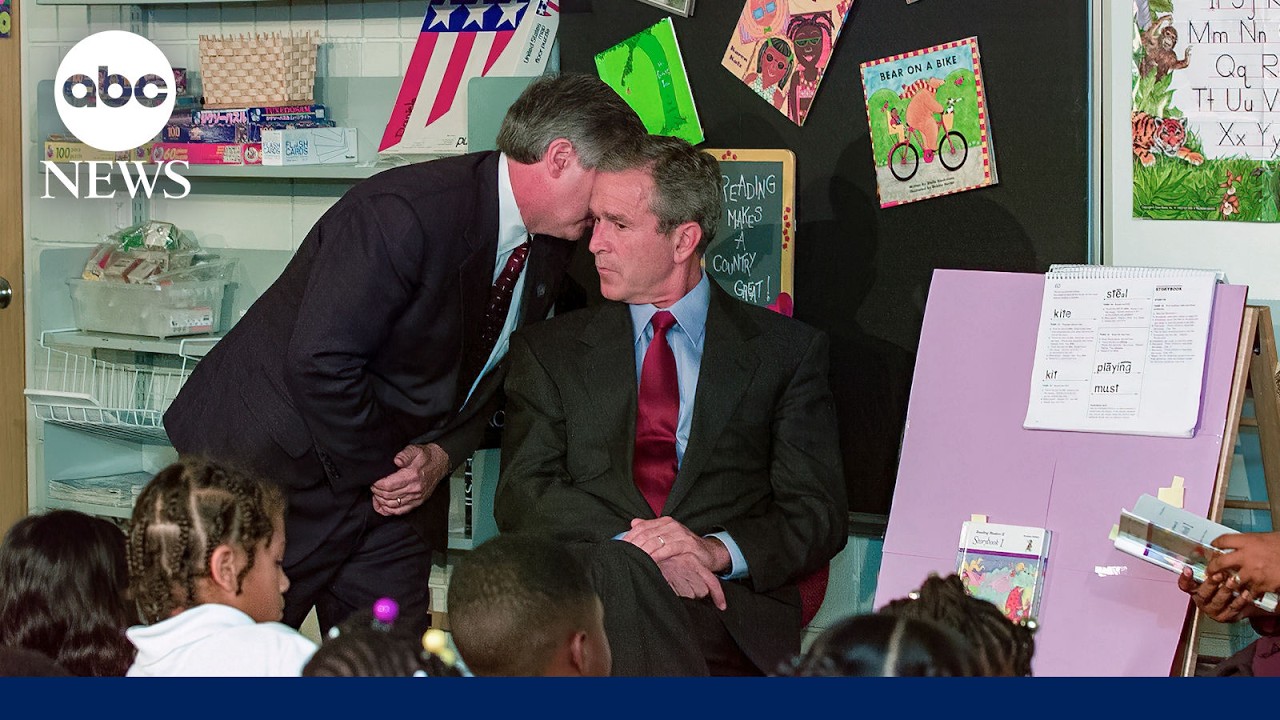 Former elementary students with President George W. Bush on 9/11 reflect on the day