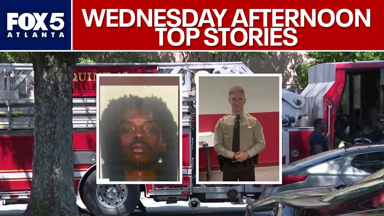 GA officer killed, park homicide & Perimeter Mall fire | FOX 5 News