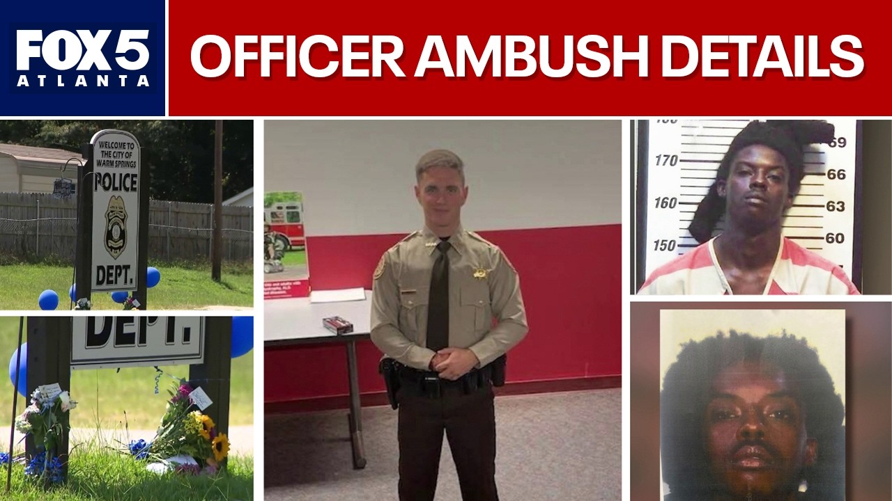 Georgia officer ambushed; suspect dead from gunshot in SC | FOX 5 News