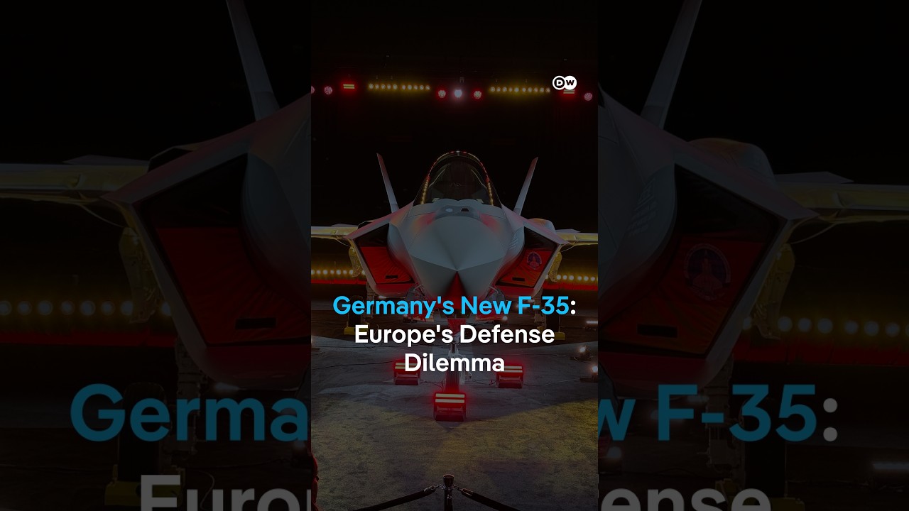 Germany’s new F-35: Europe’s defense dilemma | DW News