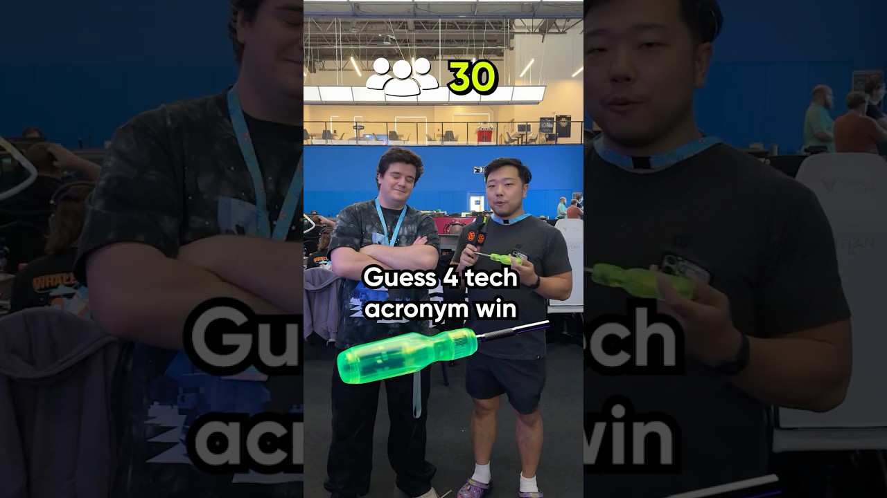 Get 4 Tech Acronyms Win!