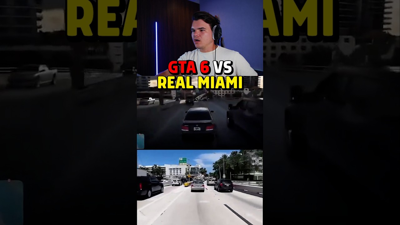 GTA 6 VICE CITY vs MIAMI in REAL LIFE