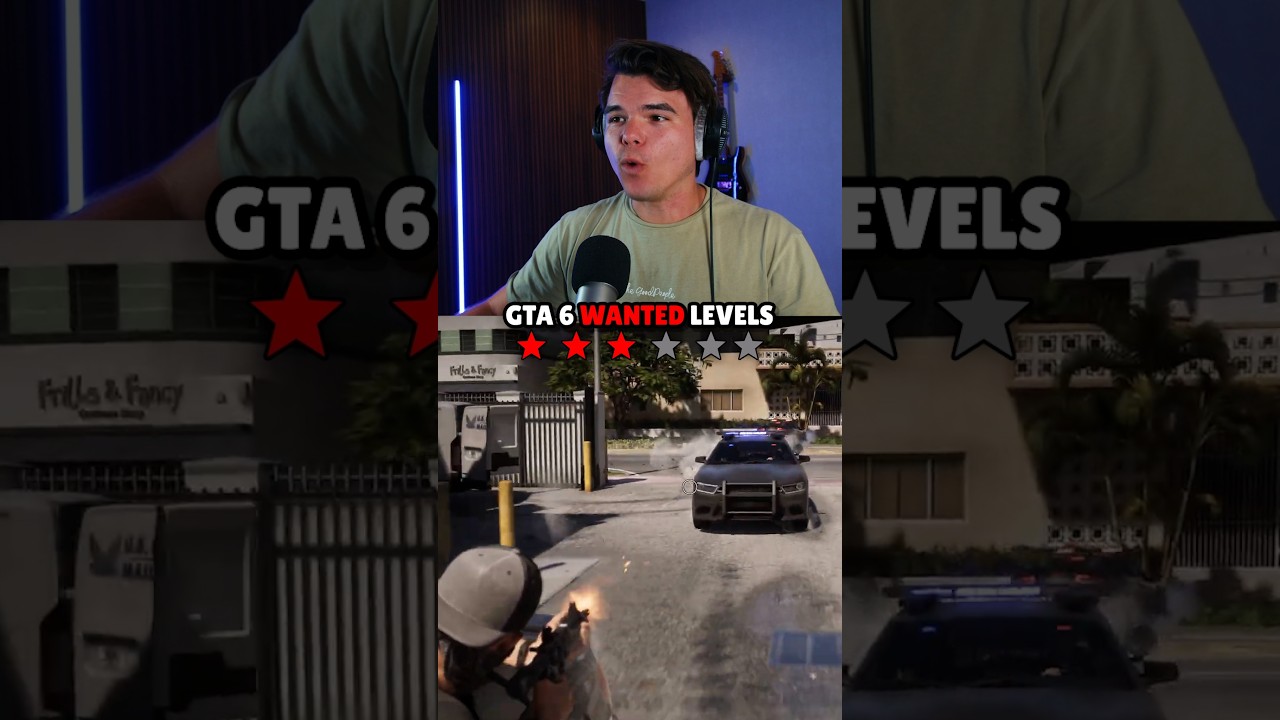 GTA 6 Wanted Levels Explained