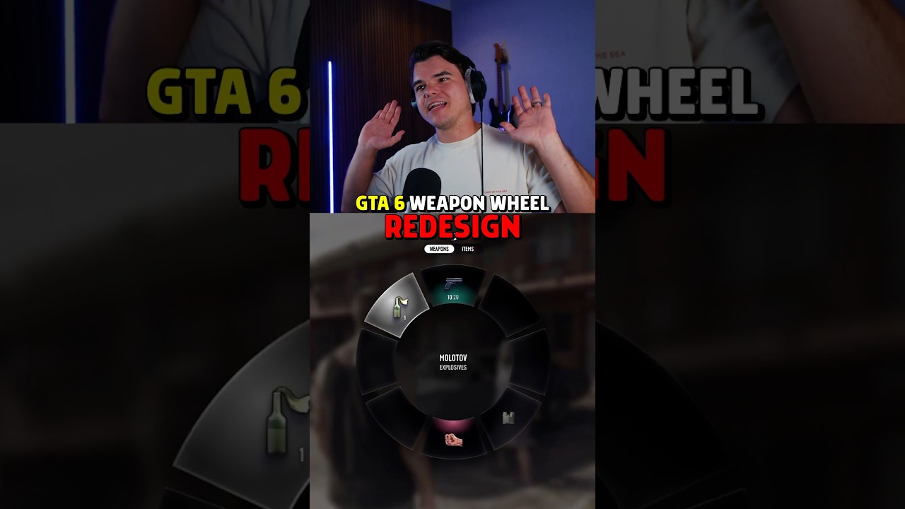 GTA 6 Weapon Wheel REDESIGN