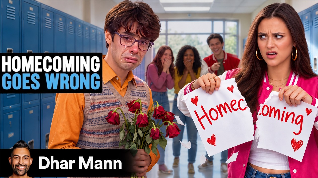 HOMECOMING Proposal Goes Horribly Wrong | Dhar Mann Studios