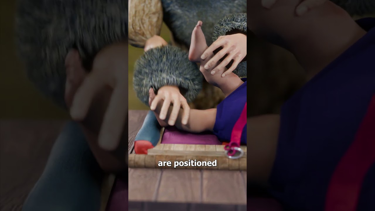 How A Mongolian Baby Cradle Worked 🤔