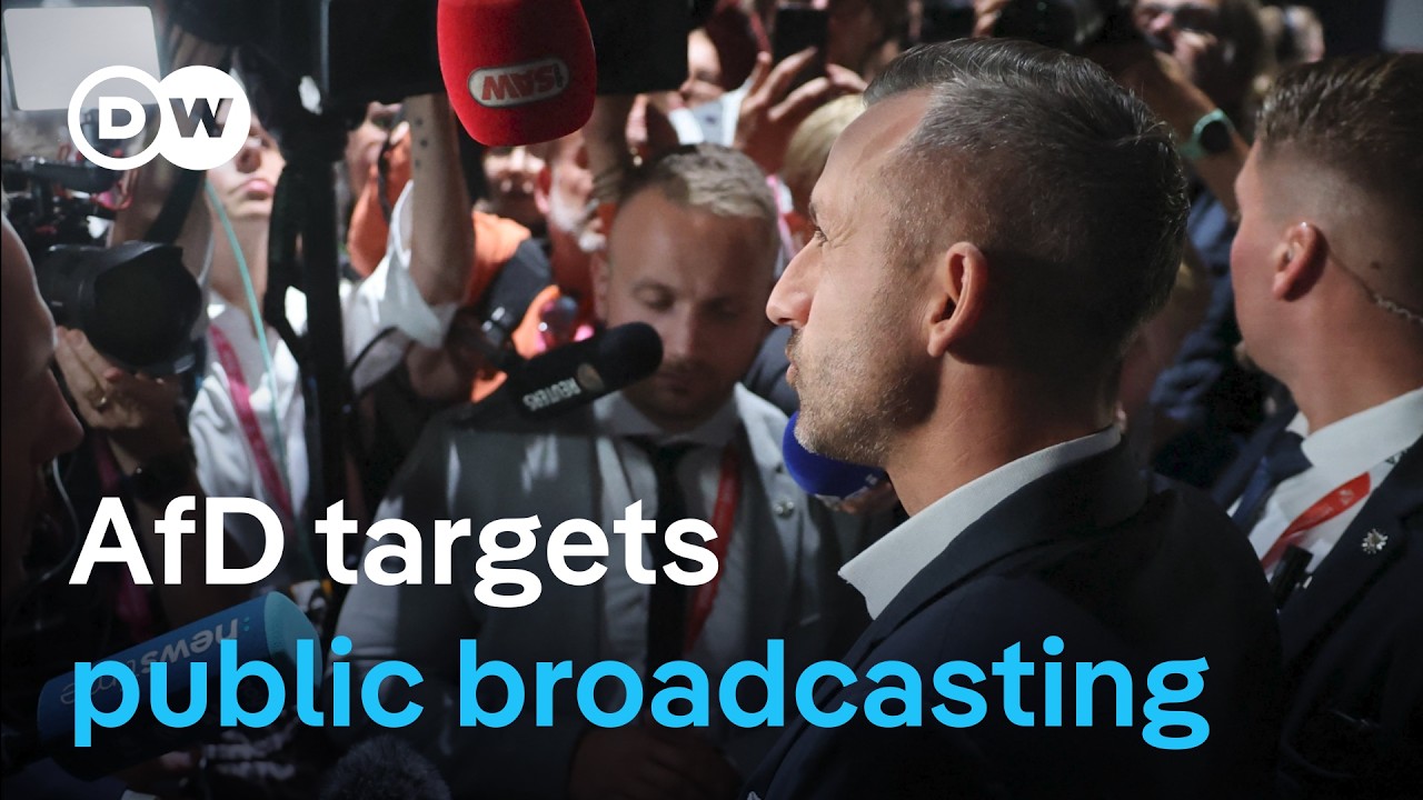 How Germany’s AfD plans to reshape public media | DW News