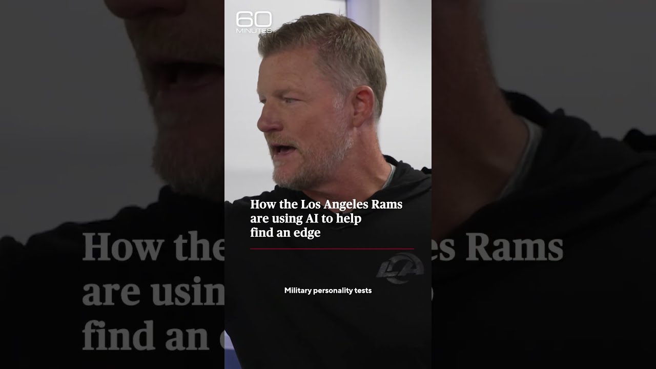 How the Los Angeles Rams are using AI to help find an edge #shorts