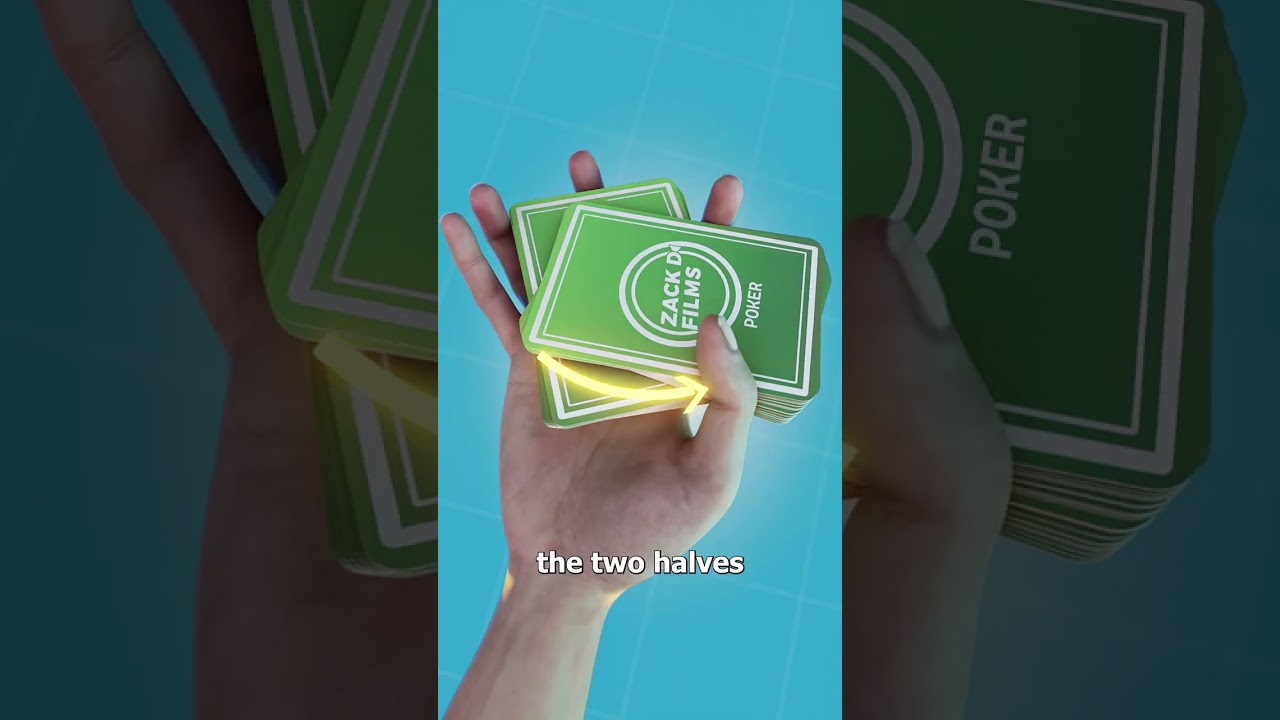 How To Do A One Handed Deck Cut 🤔