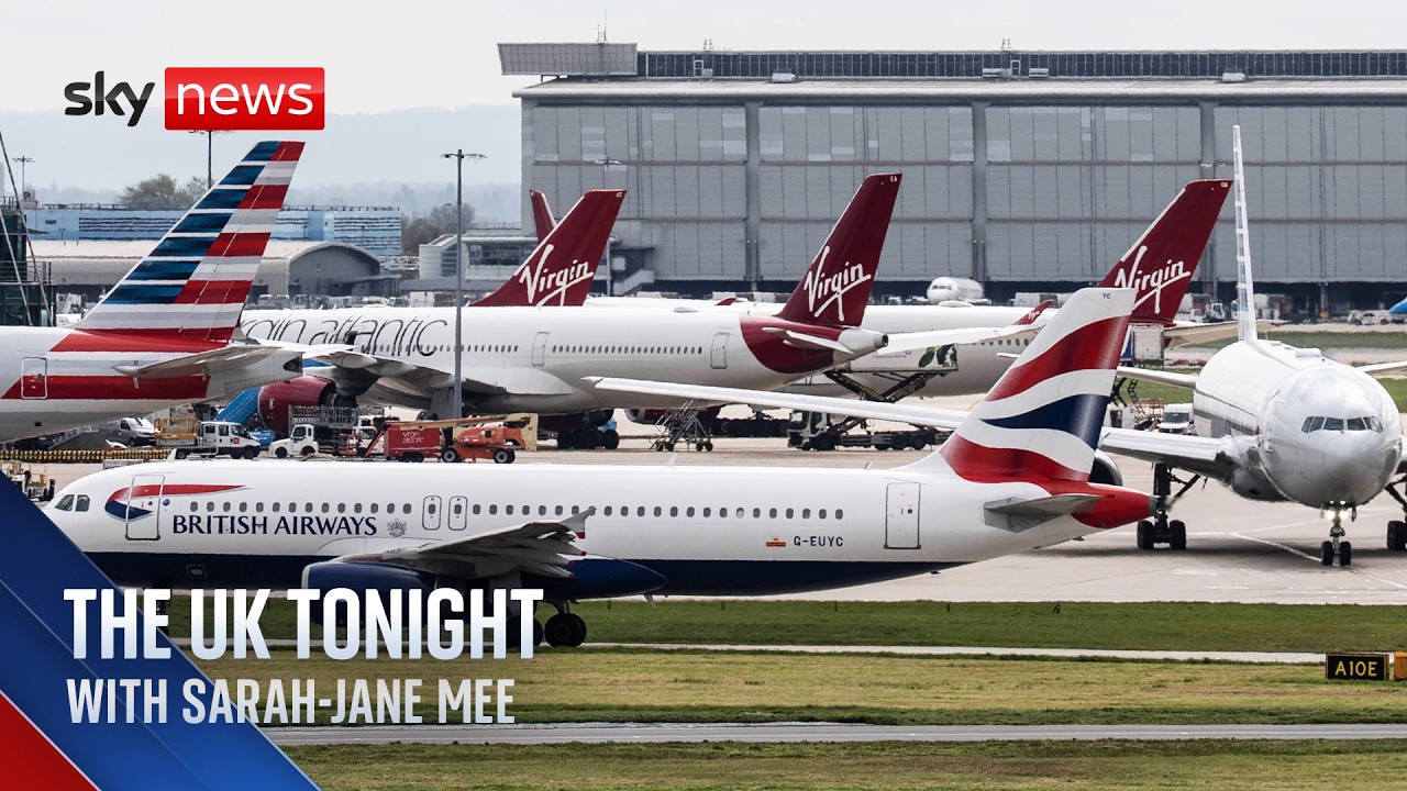 Hundreds of flights cancelled across UK after another traffic control issue | The UK Tonight