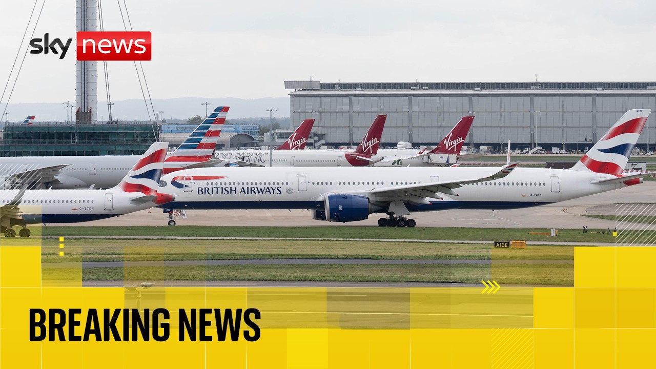 Hundreds of flights cancelled as airlines hit out at air traffic control service