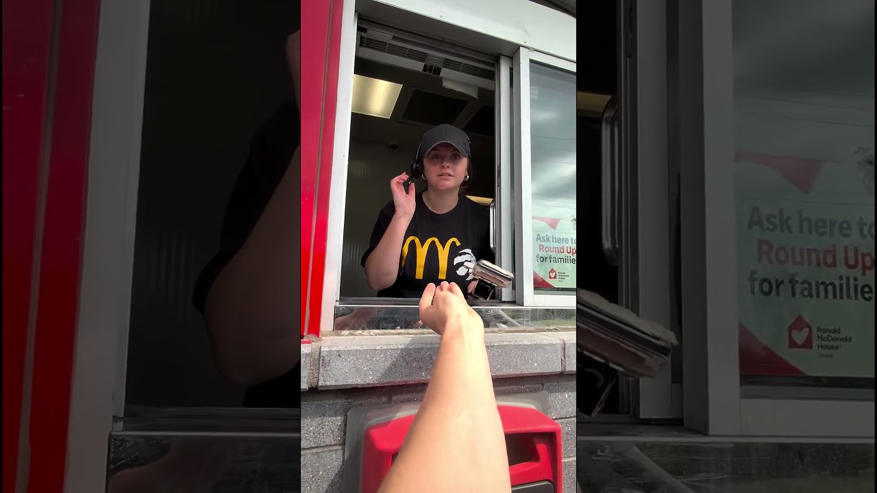 I tipped an iphone at mcdonalds 🥺❤️