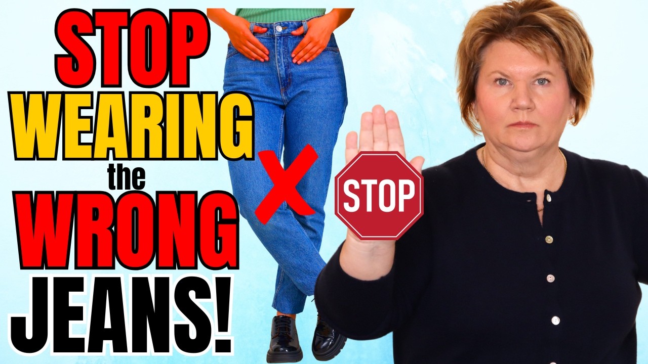 I Tried 5 Pairs of Jeans to Find the Best Ones for Women with a Belly | Fashion Over 50