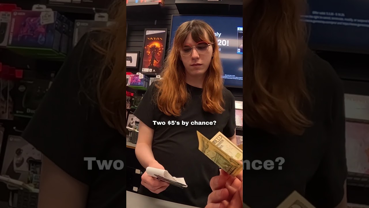 I tried to tip a GameStop employee 🥺❤️