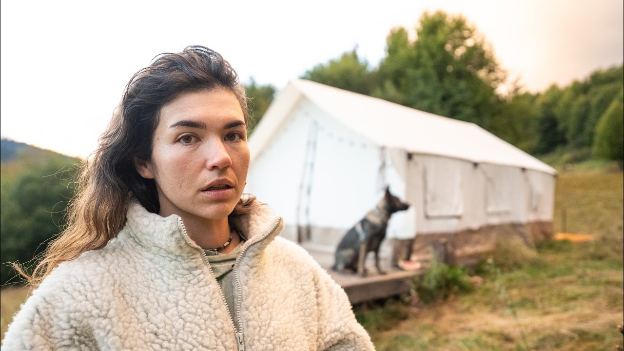 I’m moving into a tent… (and I rescued a dog)