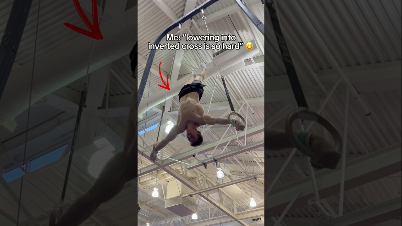 Insane strength 💀#gymnastics #olympics #sports #gymnast #olympic