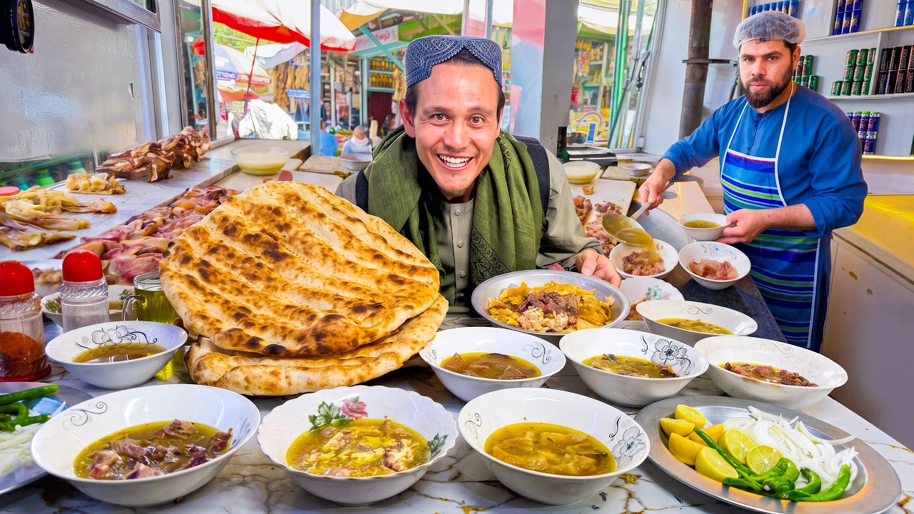 Inside Afghanistan’s MEAT Paradise!! (Unreal Afghan Food)