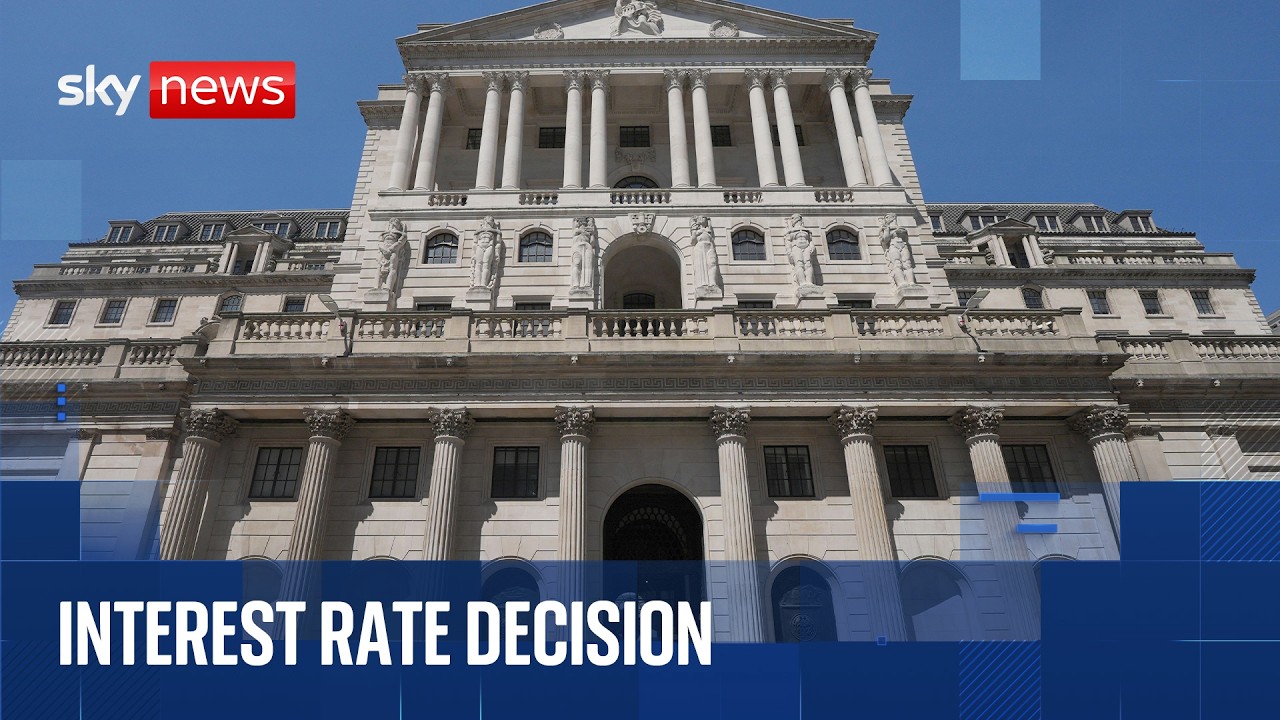 Interest rate held by Bank of England after first US hike in years