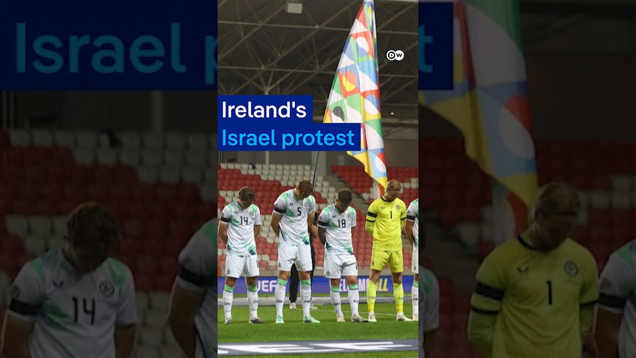Ireland protests ahead of match vs. Israel | DW News