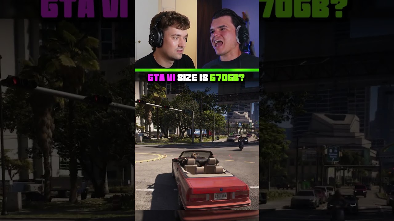IS GTA 6 670GB?!