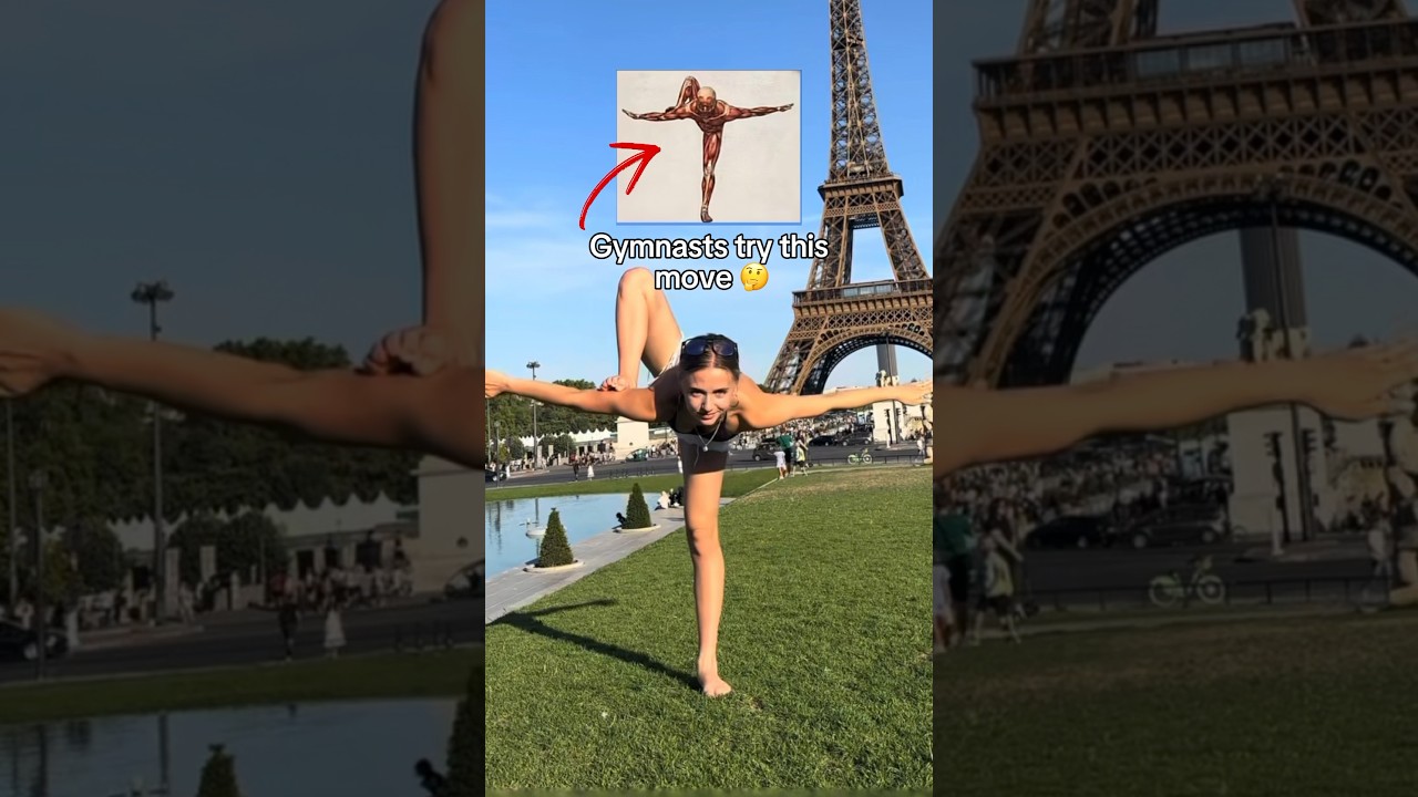 Is this possible?? 🤔#gymnastics #olympics #sports #gymnast #olympic