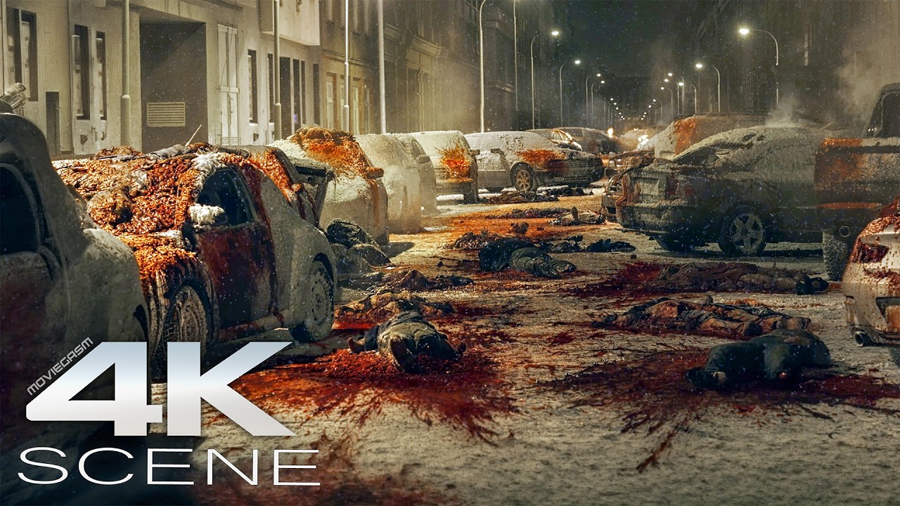 It’s Raining Zombies (2026) 4K Scene | RESIDENT EVIL Movie Clip