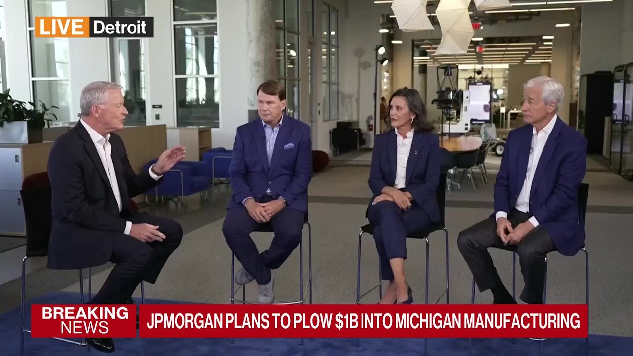 JPMorgan, Ford to Invest Billions in Michigan Manufacturing