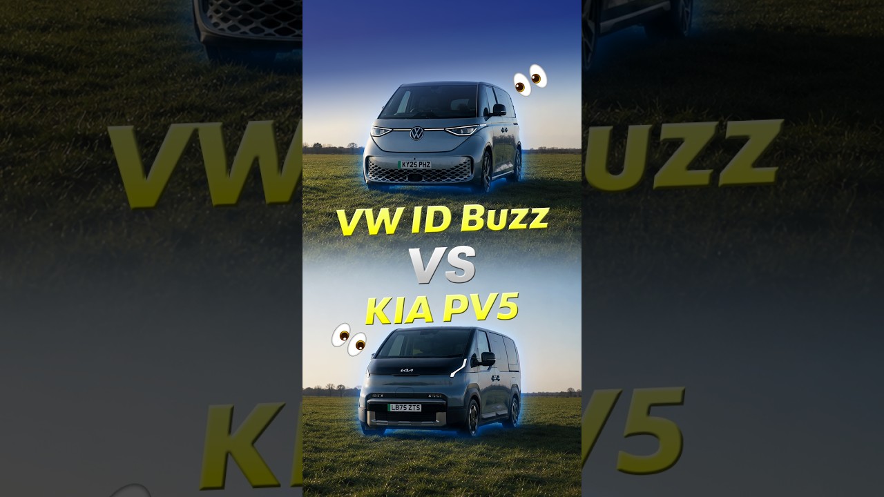 Kia PV5 vs VW ID. Buzz: The Sofa Test! 🛋️