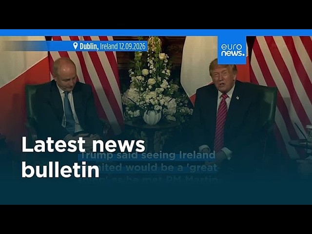 Latest news bulletin | September 13th, 2026 – Midday